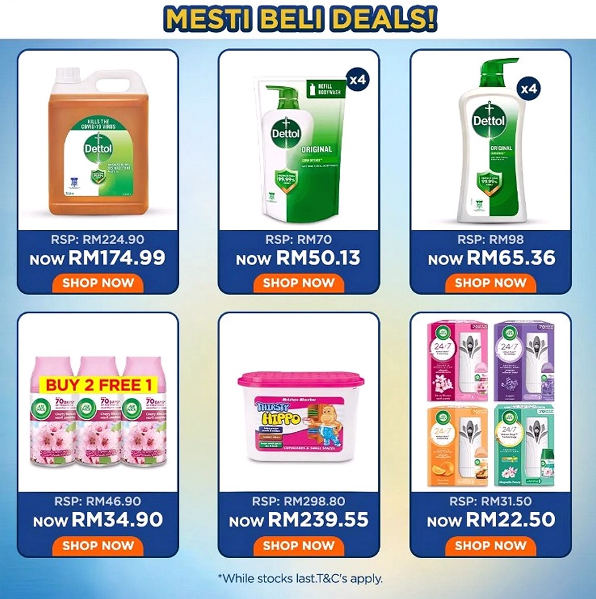 Must-Buy-Deal-Dettol-Reckitt-Home-Official-Store-now-Visit-Dettol-Reckitt-Home-Official-Store-on-Lazada- - Home & Garden & Tools Hygiene Johor Kedah Kelantan Kuala Lumpur Location Melaka Nationwide Negeri Sembilan Online Store Pahang Penang Perak Perlis Putrajaya Sabah Sarawak Selangor Terengganu Warehouse Sale & Clearance in Malaysia 