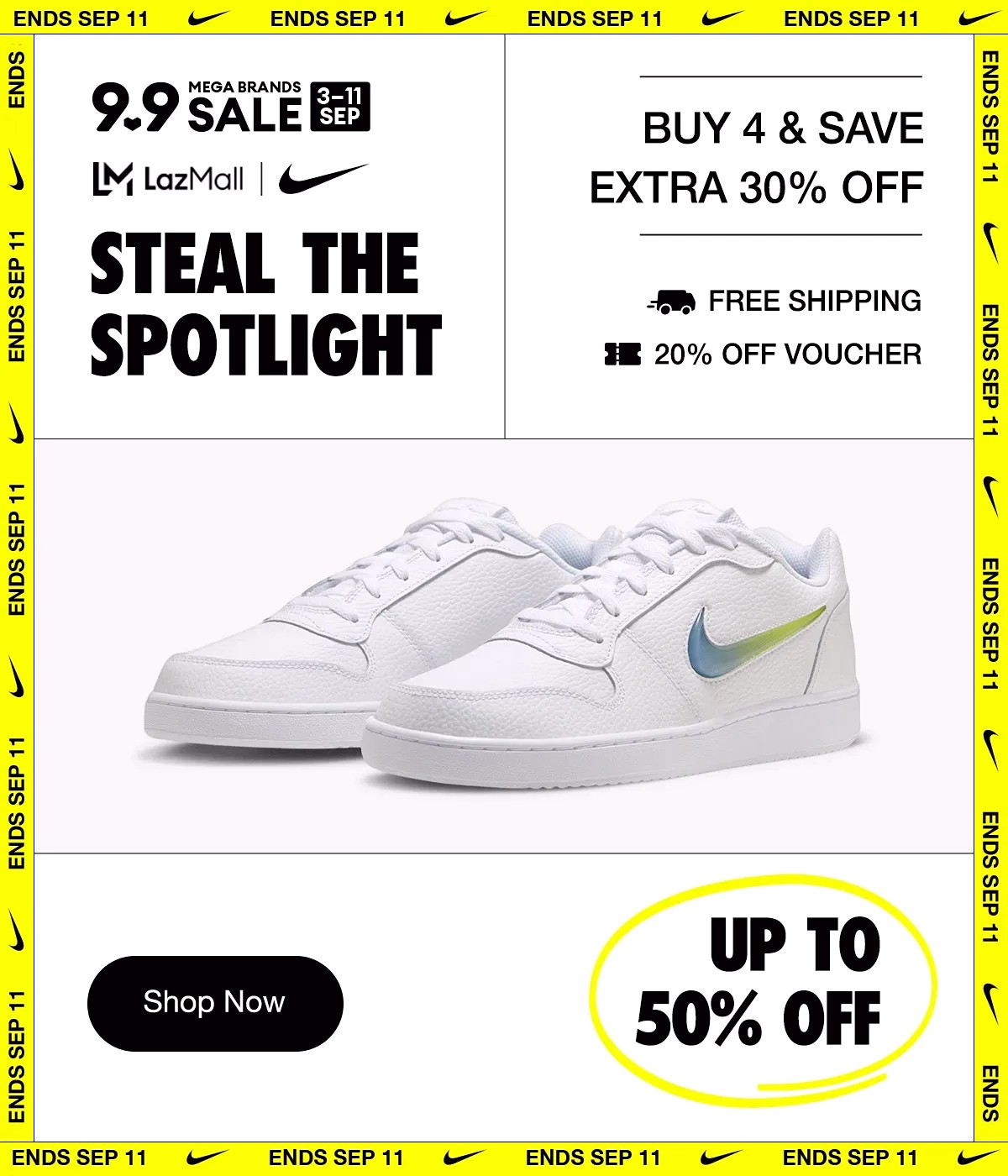 Nike-Warehouse-Sale-2024-Lazada-Mega-Brands-Sale-Clearance-Malaysia-Jualan-Gudang-02 - Apparels Bags Bicycles Fashion Accessories Fashion Lifestyle & Department Store Fitness Footwear Golf Johor Kedah Kelantan Kuala Lumpur Location Melaka Nationwide Negeri Sembilan Online Store Outdoor Sports Pahang Penang Perak Perlis Putrajaya Sabah Sarawak Selangor Sports,Leisure & Travel Sportswear Terengganu Warehouse Sale & Clearance in Malaysia 