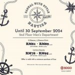 Now till 30 September 2024: SOGO Malaysia – Nautica Casual with Style Promotion