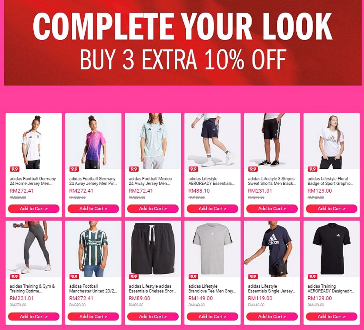 Shop-Sportswear-online-with-adidas-now-Visit-adidas-on-Lazada- - Apparels Bags Bicycles Fashion Accessories Fashion Lifestyle & Department Store Fitness Footwear Golf Johor Kedah Kelantan Kuala Lumpur Location Melaka Nationwide Negeri Sembilan Online Store Outdoor Sports Pahang Penang Perak Perlis Putrajaya Sabah Sarawak Selangor Sports,Leisure & Travel Sportswear Terengganu Warehouse Sale & Clearance in Malaysia 
