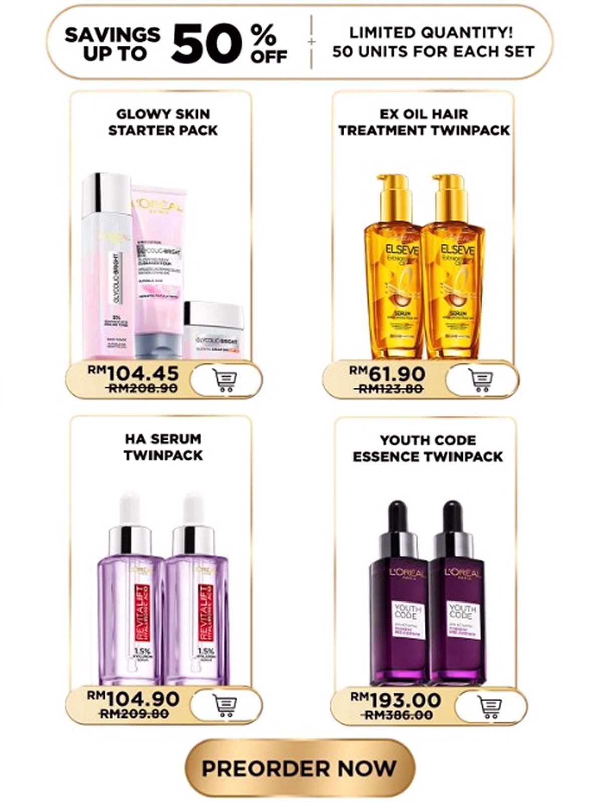 Shop-online-with-1111Oreal-Paris-Official-Store-now-Visit-L-Oreal-Paris-Official-Store-on-Lazada- - Beauty & Health Hair Care Johor Kedah Kelantan Kuala Lumpur Melaka Nationwide Negeri Sembilan Online Store Pahang Penang Perak Perlis Personal Care Putrajaya Sabah Sarawak Selangor Skincare Terengganu Treatments Warehouse Sale & Clearance in Malaysia 