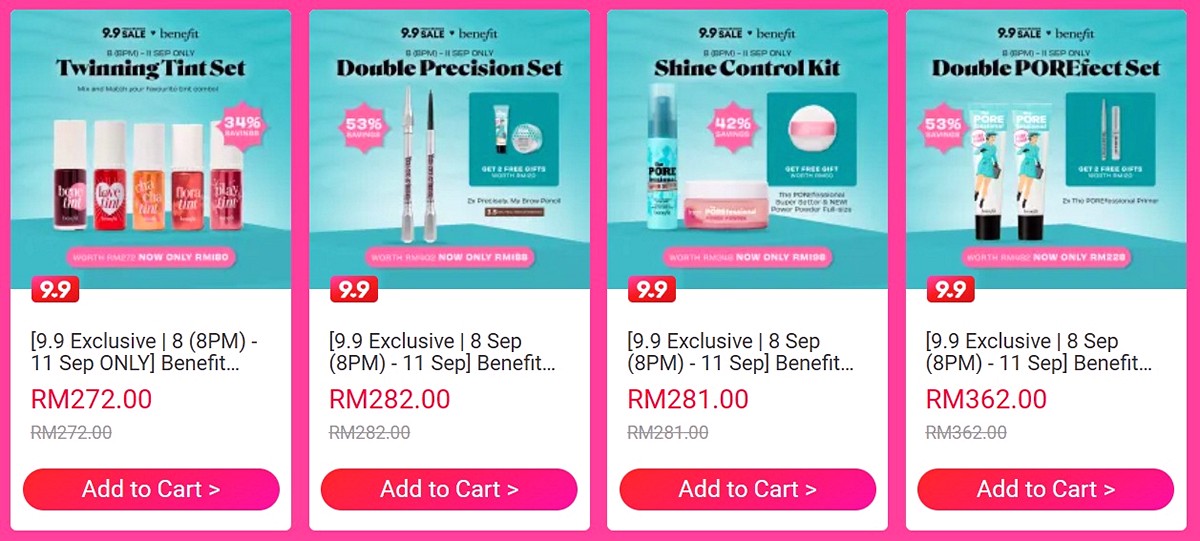 Shop-online-with-Benefit-now-Visit-Benefit-on-Lazada- - Cosmetics Johor Kedah Kelantan Kuala Lumpur Location Melaka Nationwide Negeri Sembilan Online Store Pahang Penang Perak Perlis Putrajaya Sabah Sarawak Selangor Skincare Terengganu Warehouse Sale & Clearance in Malaysia 