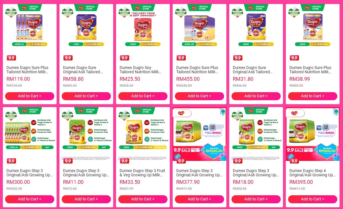 Shop-online-with-Dugro-now-Visit-Dugro-on-Lazada- - Baby & Kids & Parenting Baby Foods Johor Kedah Kelantan Kuala Lumpur Location Melaka Milk Powder Nationwide Negeri Sembilan Online Store Pahang Penang Perak Perlis Putrajaya Sabah Sarawak Selangor Terengganu Warehouse Sale & Clearance in Malaysia 