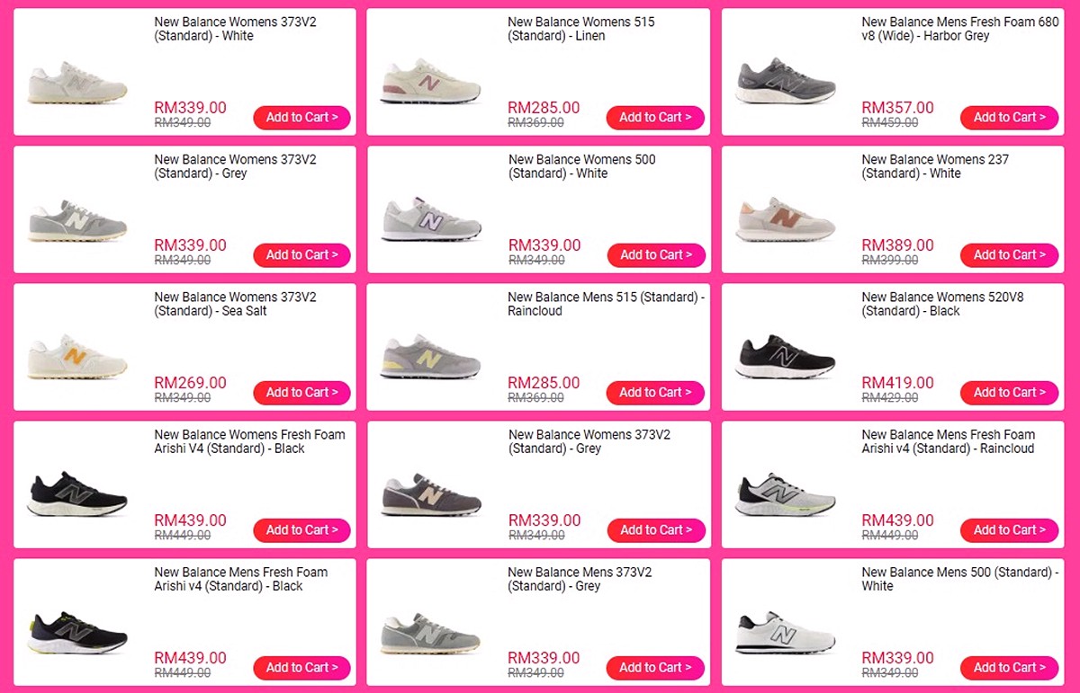 Shop-online-with-New-Balance-now-Visit-New-Balance-on-Lazada-Catalogue - Apparels Fashion Accessories Fashion Lifestyle & Department Store Fitness Footwear Johor Kedah Kelantan Kuala Lumpur Location Melaka Nationwide Negeri Sembilan Online Store Outdoor Sports Pahang Penang Perak Perlis Putrajaya Sabah Sarawak Selangor Sportswear Terengganu Warehouse Sale & Clearance in Malaysia 