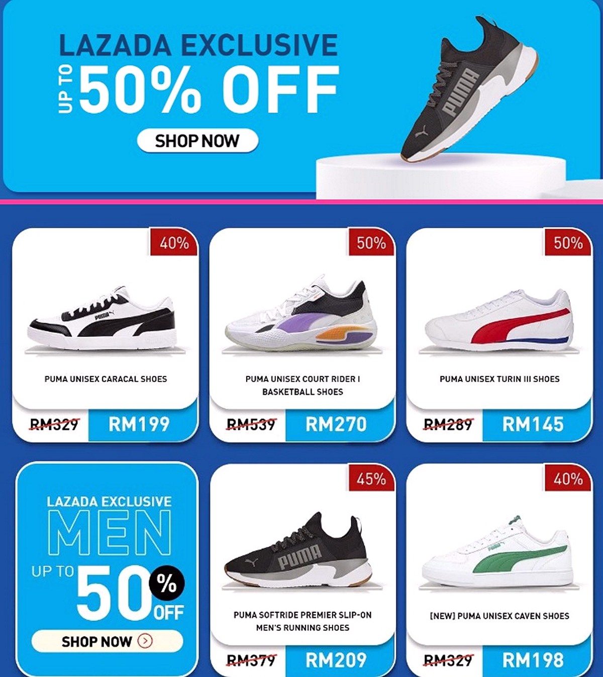 Shop-online-with-Puma-Malaysia-now-Visit-Puma-Malaysia-on-Lazada-half-price-sale- - Apparels Bags Fashion Accessories Fashion Lifestyle & Department Store Fitness Footwear Johor Kedah Kelantan Kuala Lumpur Location Melaka Nationwide Negeri Sembilan Online Store Outdoor Sports Pahang Penang Perak Perlis Putrajaya Sabah Sarawak Selangor Sports,Leisure & Travel Sportswear Terengganu Warehouse Sale & Clearance in Malaysia 