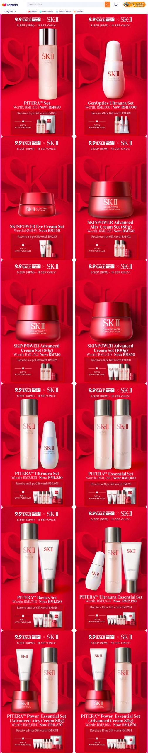 Shop-online-with-SK-II-now-Visit-SK-II-on-Lazada-.9.9-Sale-Highlights-scaled - Johor Kedah Kelantan Kuala Lumpur Location Melaka Nationwide Negeri Sembilan Online Store Pahang Penang Perak Perlis Personal Care Putrajaya Sarawak Selangor Skincare Terengganu 