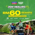 6-22 September 2024: Sports Direct Malaysia: RM60 Rebate for Outdoor Adventure Gear Purchase