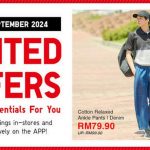 20-26 September 2024: UNIQLO Malaysia Limited-Time Sale: LifeWear Essentials Promotion