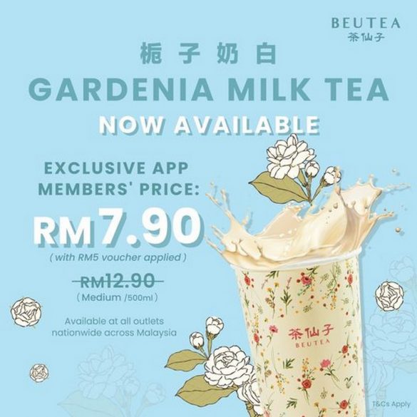 18 October 2024 onwards Beutea Malaysia Introducing the New Gardenia
