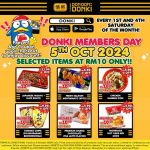 5-26 October 2024: DON DON DONKI Malaysia: Member Day Sale and Voucher Giveaway