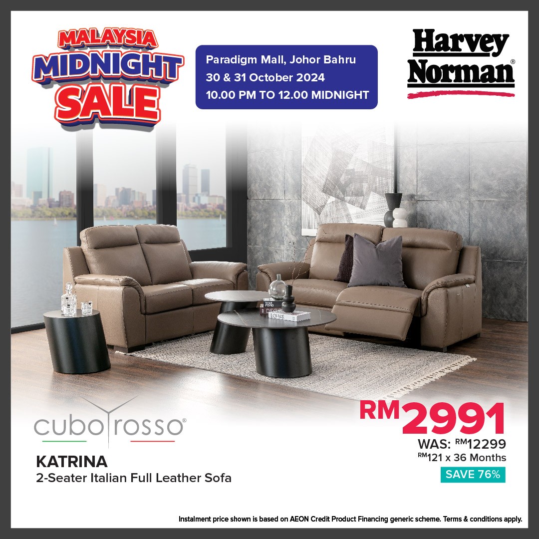 Harvey-Norman-Malaysia-Unmissable-Midnight-Deals-11 - Beddings Electronics & Computers Furniture Home & Garden & Tools Home Appliances Home Decor Johor Kitchen Appliances Malaysia Sales