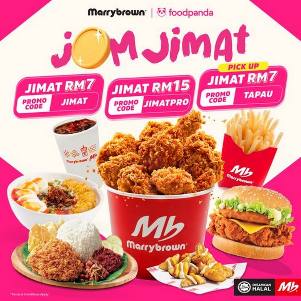 1-15 October 2024: Marrybrown, Enjoy Discounts up to RM15 on Your ...
