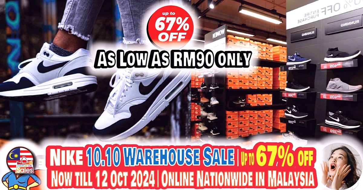 Nike-Warehouse-Sale-Malaysia-Clearance-Jualan-Gudang-2024 - Apparels Baby & Kids & Parenting Bags Children Fashion Fashion Accessories Fashion Lifestyle & Department Store Fitness Footwear Johor Kedah Kelantan Kuala Lumpur Melaka Nationwide Negeri Sembilan Online Store Outdoor Sports Pahang Penang Perak Perlis Putrajaya Sabah Sarawak Selangor Sports,Leisure & Travel Sportswear Terengganu Warehouse Sale & Clearance in Malaysia 
