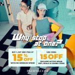 8-15 October 2024: Padini – Promotion of 15% Off Second Item