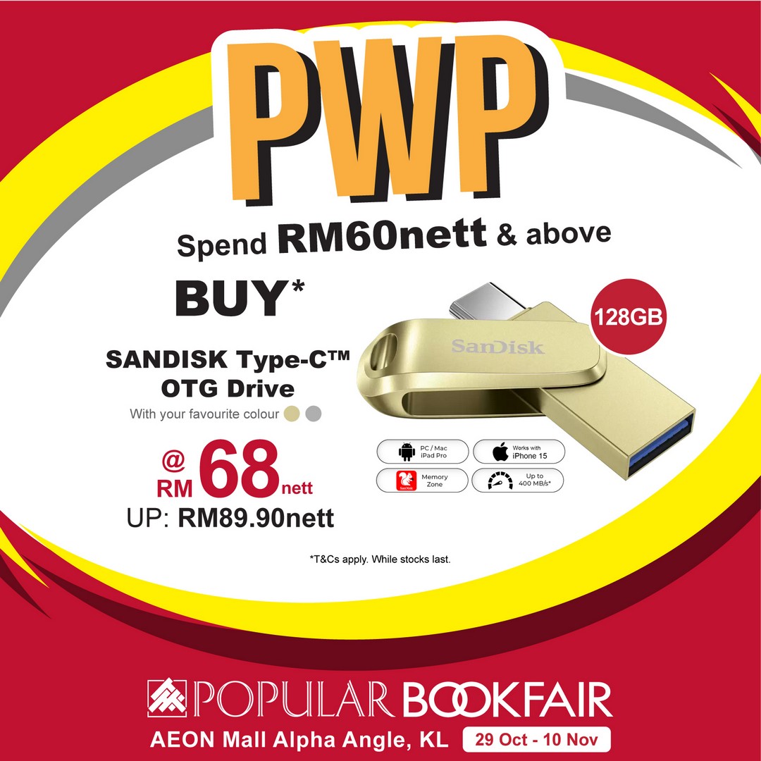 Popular-Bookfair-@-AEON-Mall-Alpha-Angle-KL-5 - Books & Magazines Events & Fairs Kuala Lumpur Selangor Stationery