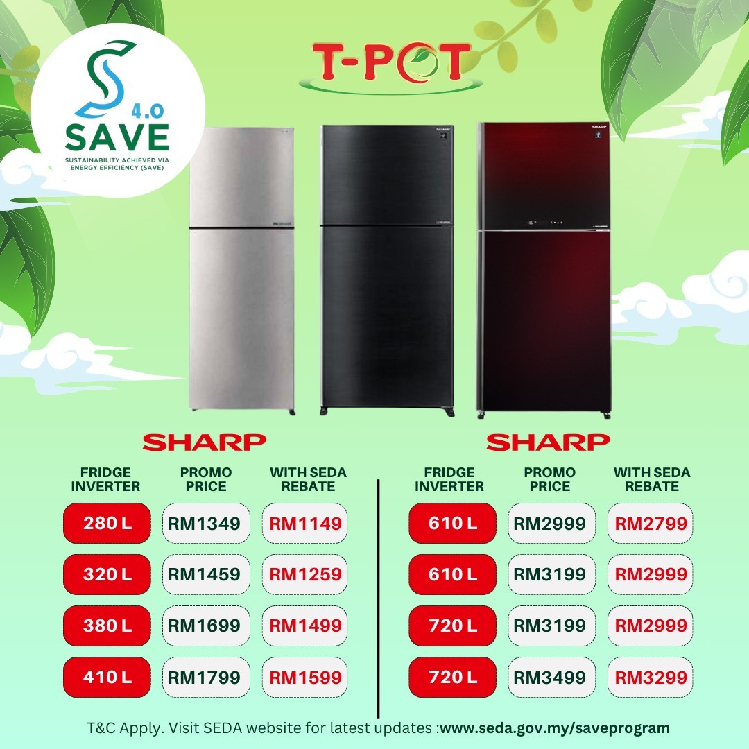 T-Pot-Malaysia-Enjoy-Rebates-on-Energy-Efficient-Appliances-8 - Electronics & Computers Home Appliances IT Gadgets Accessories Promotions & Freebies Selangor