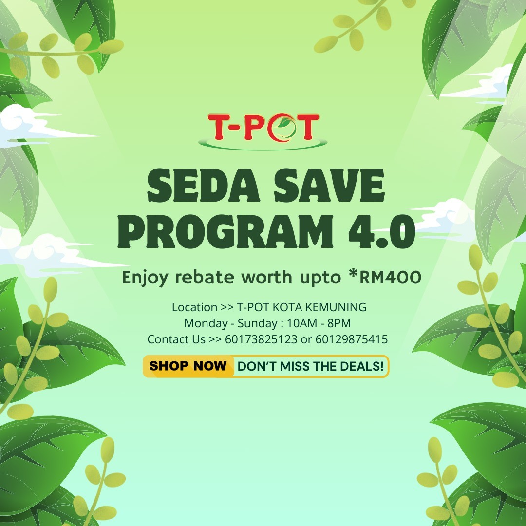 T-Pot-Malaysia-Enjoy-Rebates-on-Energy-Efficient-Appliances-9 - Electronics & Computers Home Appliances IT Gadgets Accessories Promotions & Freebies Selangor