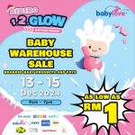 13-15 December 2024: Babylove Malaysia – Warehouse Sale: Incredible Discounts on Branded Baby Products and Toys