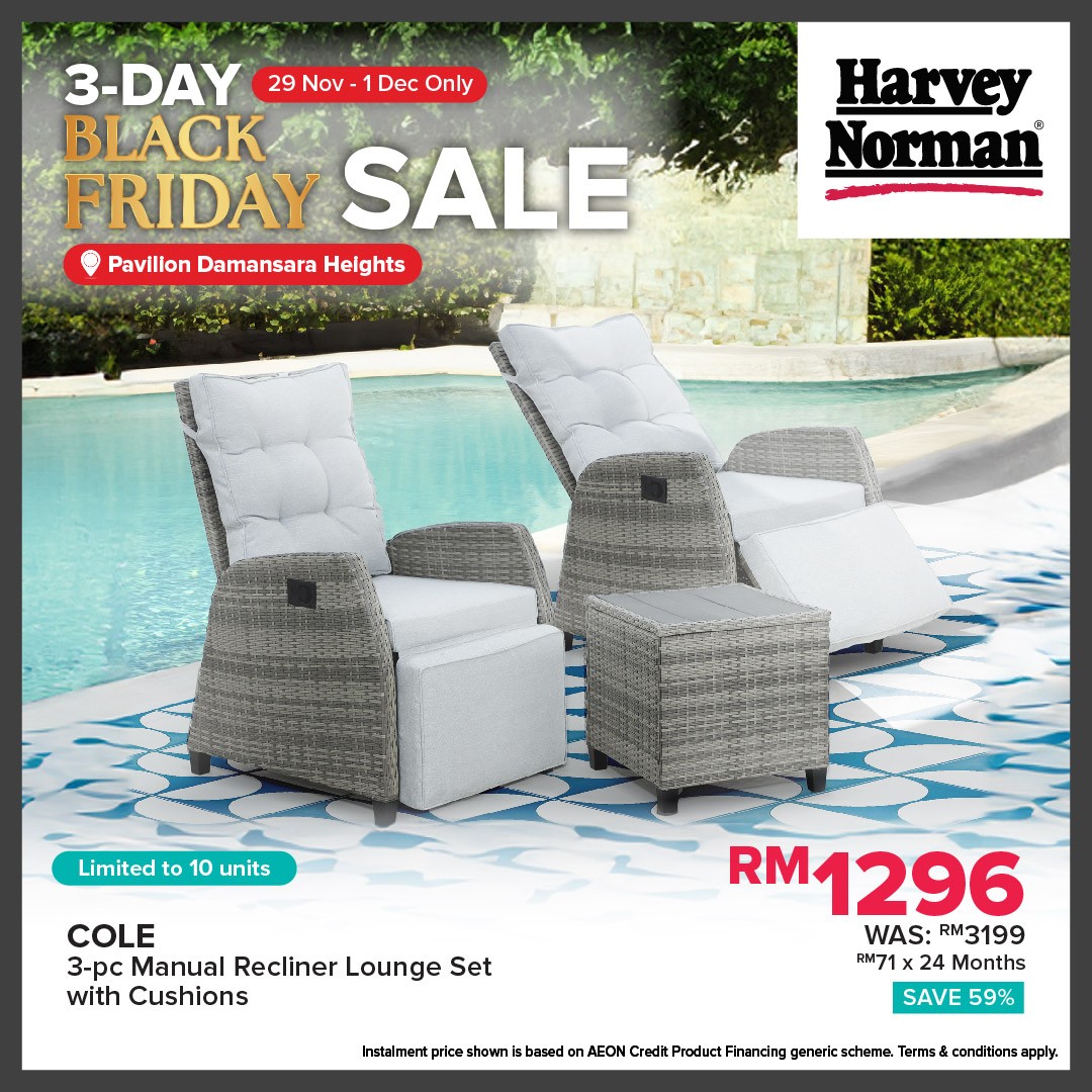 Harvey-Norman-Malaysia-Exclusive-3-Day-Black-Friday-Sale-10 - Electronics & Computers Furniture Home & Garden & Tools Home Appliances Home Decor Kitchen Appliances Kuala Lumpur Malaysia Sales Selangor Warehouse Sale & Clearance in Malaysia