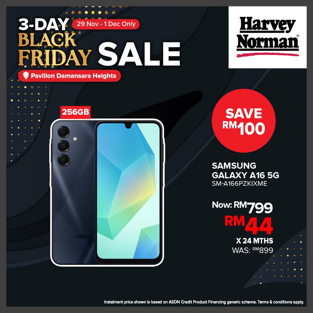 Harvey-Norman-Malaysia-Exclusive-3-Day-Black-Friday-Sale-6 - Electronics & Computers Furniture Home & Garden & Tools Home Appliances Home Decor Kitchen Appliances Kuala Lumpur Malaysia Sales Selangor Warehouse Sale & Clearance in Malaysia