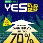 25 November-15 December 2024: MST Golf Singapore Year End Sale: Enjoy Up to 70% Off on Golf Equipment & Apparel