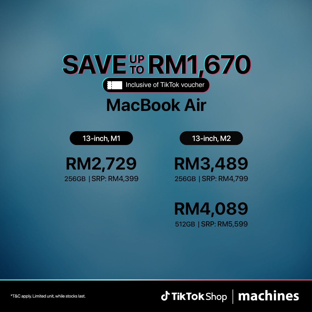 Machines-Official-Store-11.11-TikTok-Sale-18 - Electronics & Computers IT Gadgets Accessories Johor Kedah Kelantan Kuala Lumpur Laptop Malaysia Sales Melaka Mobile Phone Negeri Sembilan Online Store Pahang Penang Perak Perlis Putrajaya Sabah Sarawak Selangor Tablets Terengganu