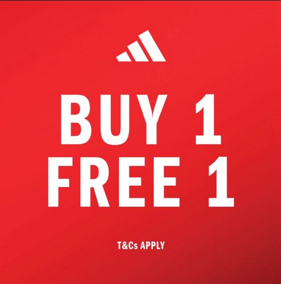 29 November 2 December 2024 adidas Outlet Store Special Sale Buy 1 Get 1 Free Promotion at Johor Premium Outlets EverydayOnSales