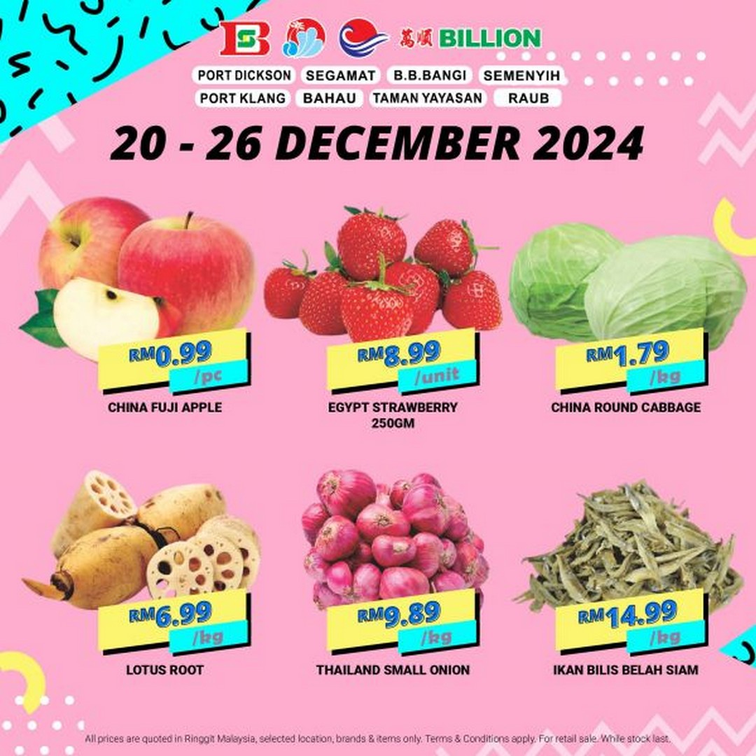 BILLION-Pantai-Timor-Christmas-Promotion-11 - Kuala Lumpur Perak Promotions & Freebies Selangor Supermarket & Hypermarket
