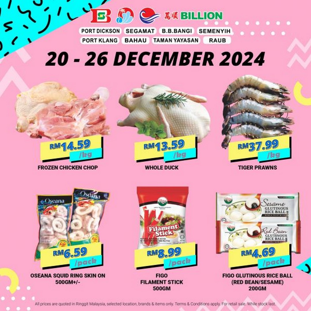 BILLION-Pantai-Timor-Christmas-Promotion-12 - Kuala Lumpur Perak Promotions & Freebies Selangor Supermarket & Hypermarket