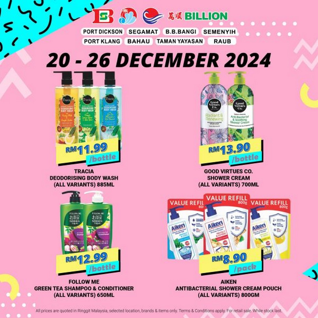 BILLION-Pantai-Timor-Christmas-Promotion-7 - Kuala Lumpur Perak Promotions & Freebies Selangor Supermarket & Hypermarket