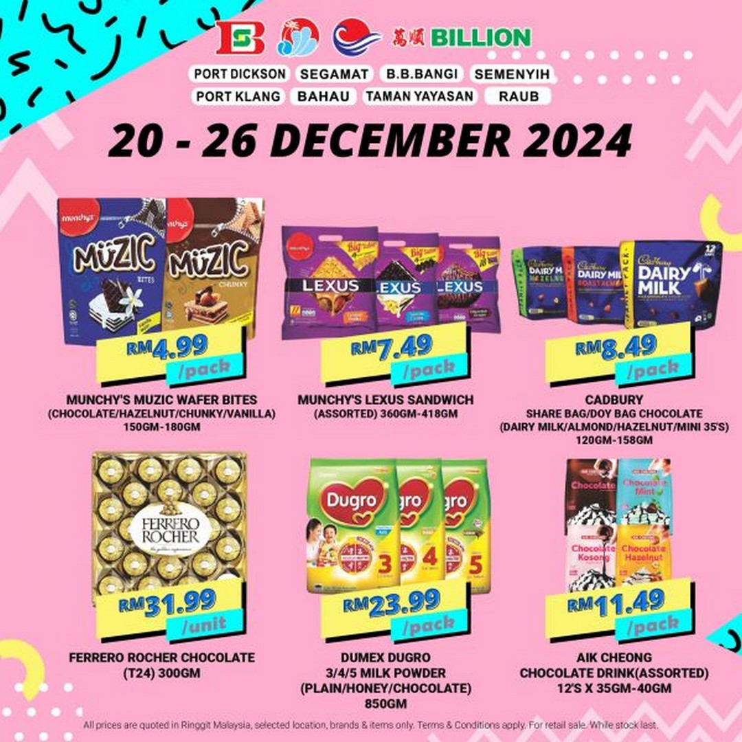 BILLION-Pantai-Timor-Christmas-Promotion-9 - Kuala Lumpur Perak Promotions & Freebies Selangor Supermarket & Hypermarket