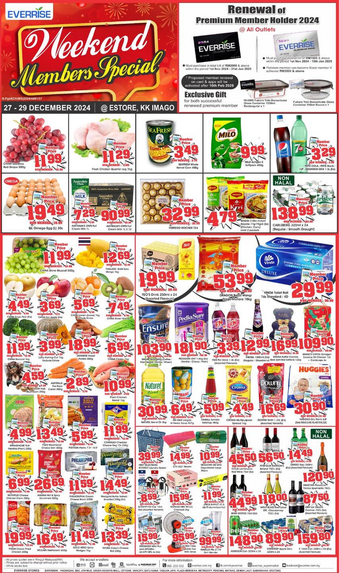 Everrise-Malaysia-–-Weekend-Members-Special-Sale-6 - Johor Kedah Kelantan Kuala Lumpur Malaysia Sales Melaka Negeri Sembilan Online Store Pahang Penang Perak Perlis Putrajaya Sabah Sarawak Selangor Supermarket & Hypermarket Terengganu