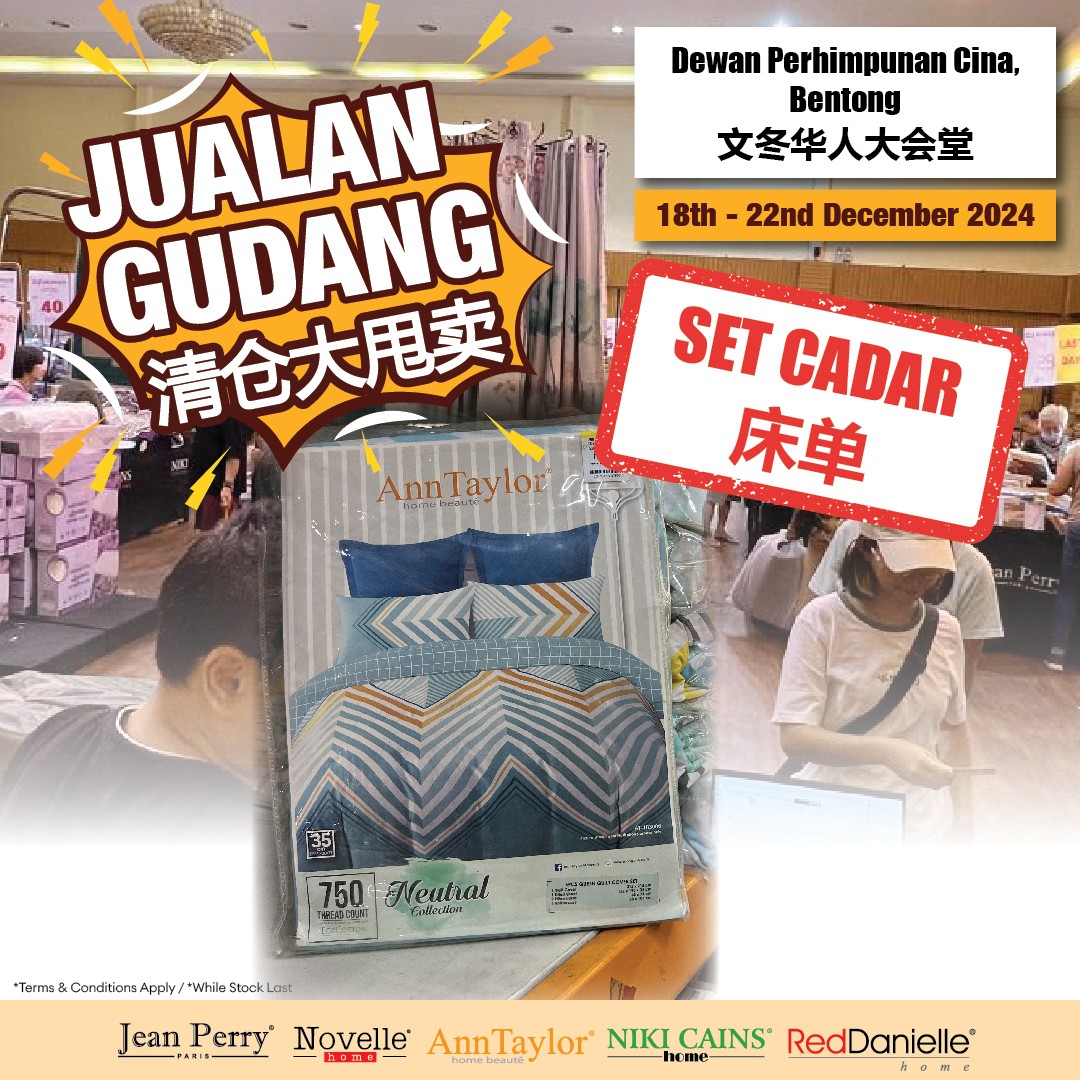 Jean-Perry-Malaysia-Warehouse-Clearance-Sale-5 - Beddings Home & Garden & Tools Pahang Warehouse Sale & Clearance in Malaysia