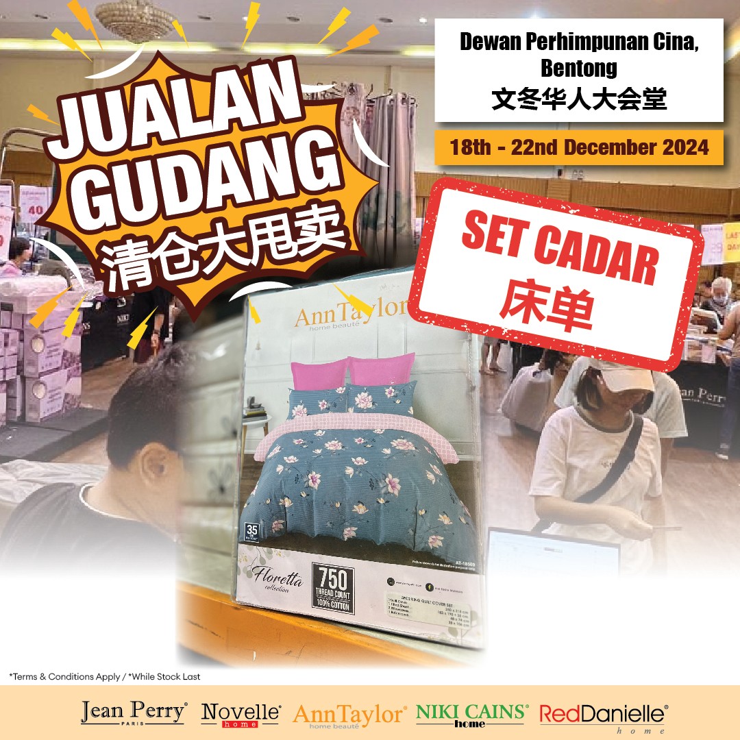 Jean-Perry-Malaysia-Warehouse-Clearance-Sale-7 - Beddings Home & Garden & Tools Pahang Warehouse Sale & Clearance in Malaysia
