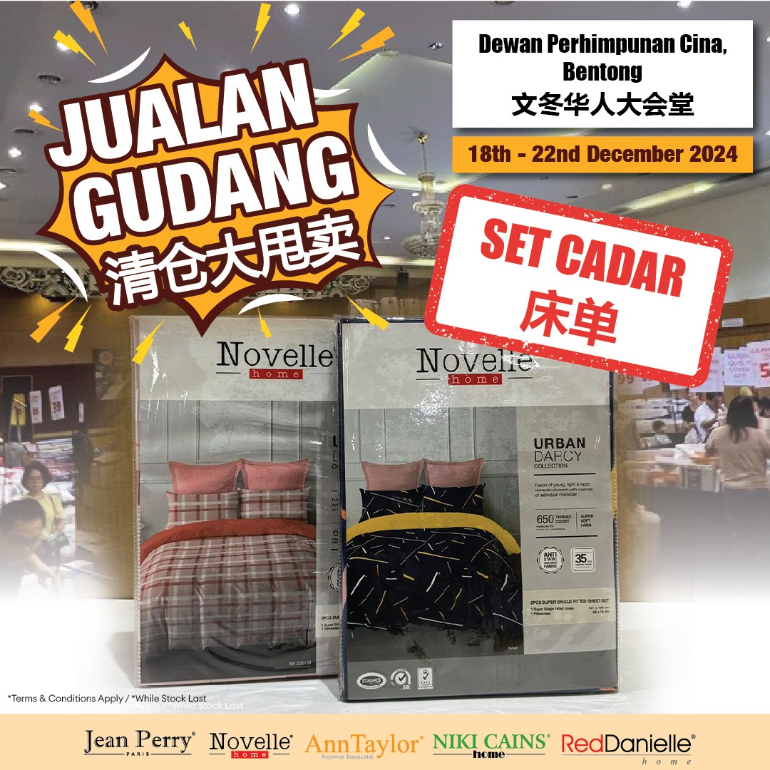 Jean-Perry-Malaysia-Warehouse-Clearance-Sale-8 - Beddings Home & Garden & Tools Pahang Warehouse Sale & Clearance in Malaysia