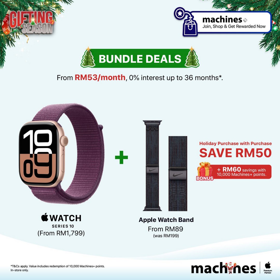 Machines-Holiday-Purchase-Promotion-5 - Electronics & Computers IT Gadgets Accessories Johor Kedah Kelantan Kuala Lumpur Laptop Melaka Mobile Phone Negeri Sembilan Pahang Penang Perak Perlis Promotions & Freebies Putrajaya Sabah Sarawak Selangor Tablets Terengganu