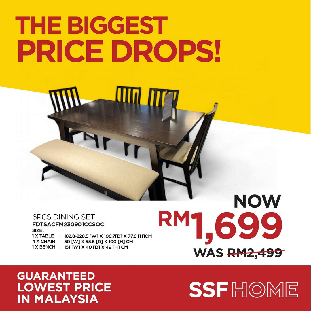 SSFHOME-Malaysia-Huge-Furniture-Price-Drop-10 - Furniture Home & Garden & Tools Home Decor Johor Kedah Kelantan Kuala Lumpur Malaysia Sales Melaka Negeri Sembilan Online Store Pahang Penang Perak Perlis Putrajaya Sabah Sarawak Selangor Terengganu