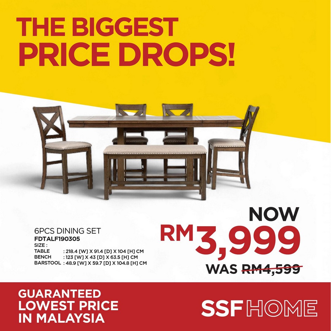 SSFHOME-Malaysia-Huge-Furniture-Price-Drop-16 - Furniture Home & Garden & Tools Home Decor Johor Kedah Kelantan Kuala Lumpur Malaysia Sales Melaka Negeri Sembilan Online Store Pahang Penang Perak Perlis Putrajaya Sabah Sarawak Selangor Terengganu