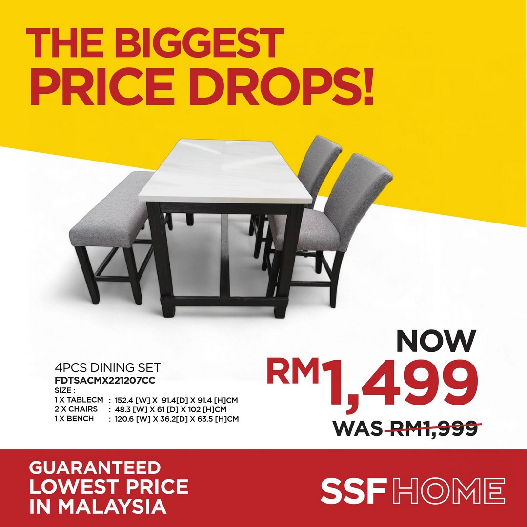 SSFHOME-Malaysia-Huge-Furniture-Price-Drop-18 - Furniture Home & Garden & Tools Home Decor Johor Kedah Kelantan Kuala Lumpur Malaysia Sales Melaka Negeri Sembilan Online Store Pahang Penang Perak Perlis Putrajaya Sabah Sarawak Selangor Terengganu
