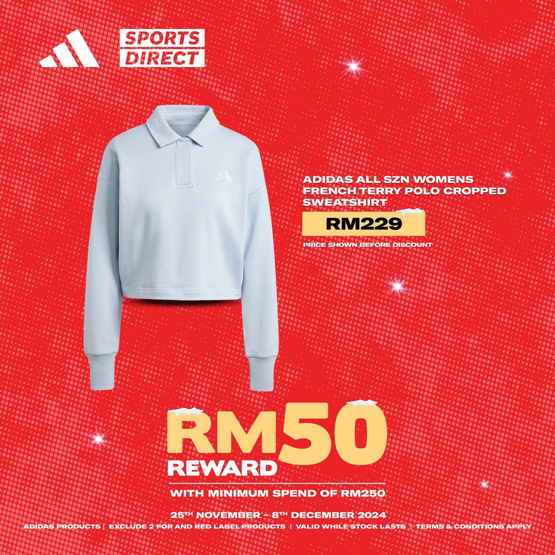 Sports-Direct-Malaysia-Fuel-Your-Every-Move-with-adidas-5 - Apparels Fashion Accessories Fashion Lifestyle & Department Store Footwear Johor Kedah Kelantan Kuala Lumpur Melaka Negeri Sembilan Pahang Penang Perak Perlis Promotions & Freebies Putrajaya Sabah Sarawak Selangor Sportswear Terengganu