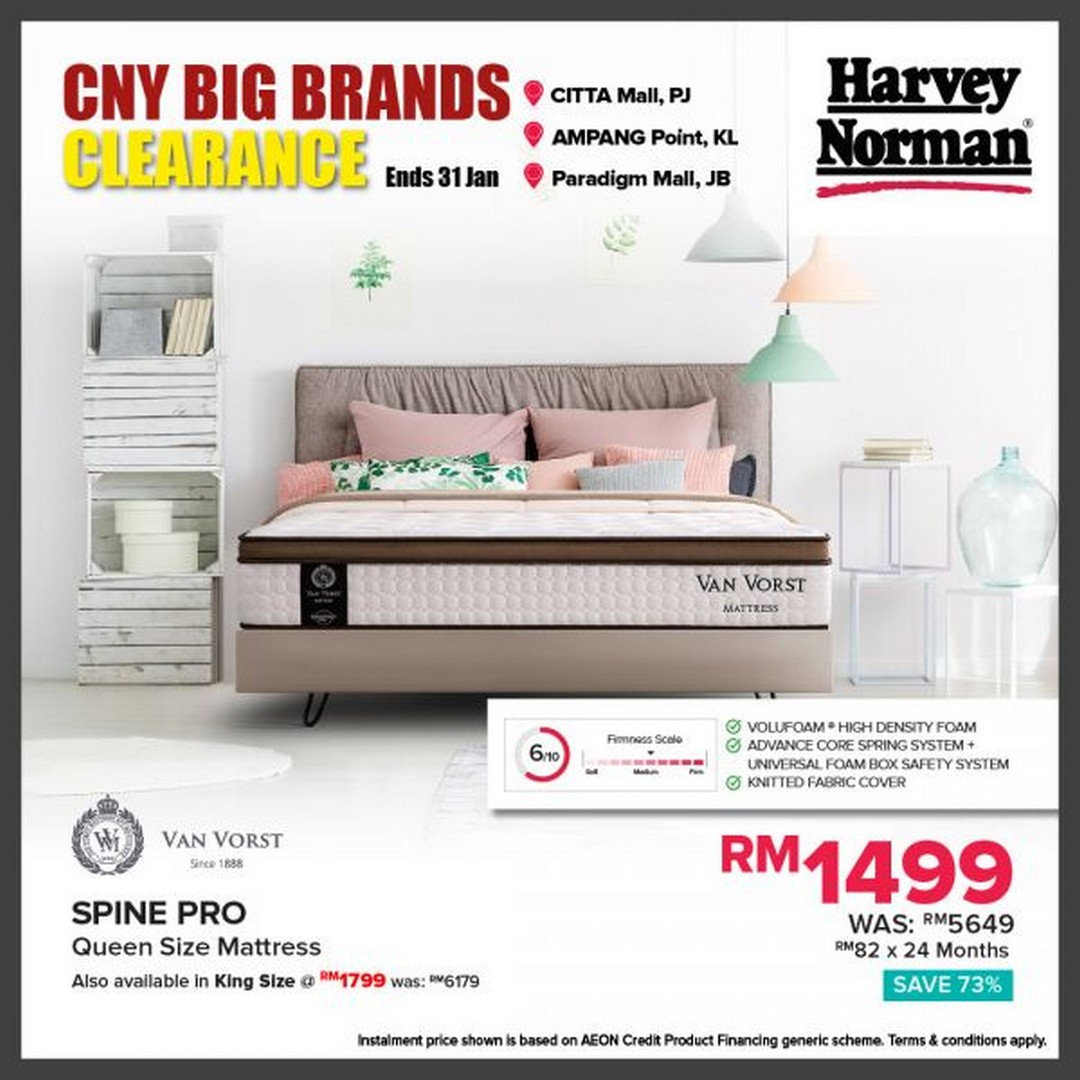 Harvey-Norman-CNY-Big-Brands-Clearance-Sale-9 - Electronics & Computers Furniture Home & Garden & Tools Home Appliances Home Decor Johor Kitchen Appliances Kuala Lumpur Selangor Warehouse Sale & Clearance in Malaysia