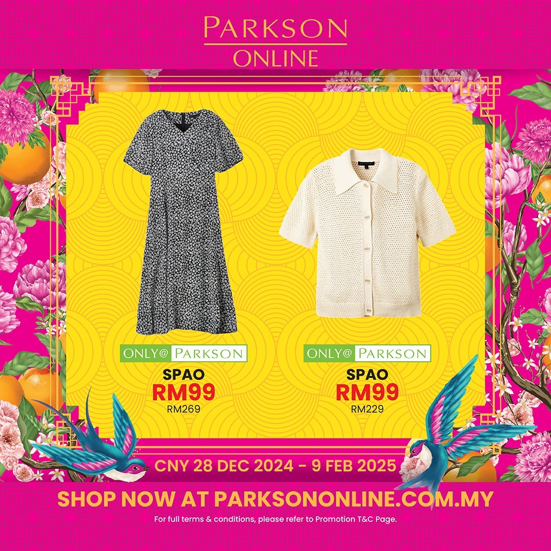 Parkson-Malaysia-Chinese-New-Year-Sale-7 - Fashion Lifestyle & Department Store Johor Kedah Kelantan Kuala Lumpur Malaysia Sales Melaka Negeri Sembilan Online Store Pahang Penang Perak Perlis Putrajaya Sabah Sarawak Selangor Terengganu