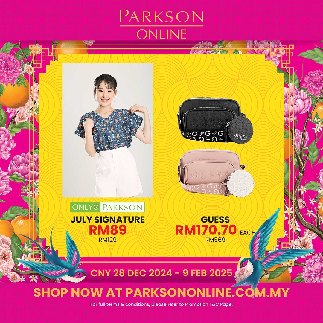 Parkson-Malaysia-Chinese-New-Year-Sale-9 - Fashion Lifestyle & Department Store Johor Kedah Kelantan Kuala Lumpur Malaysia Sales Melaka Negeri Sembilan Online Store Pahang Penang Perak Perlis Putrajaya Sabah Sarawak Selangor Terengganu