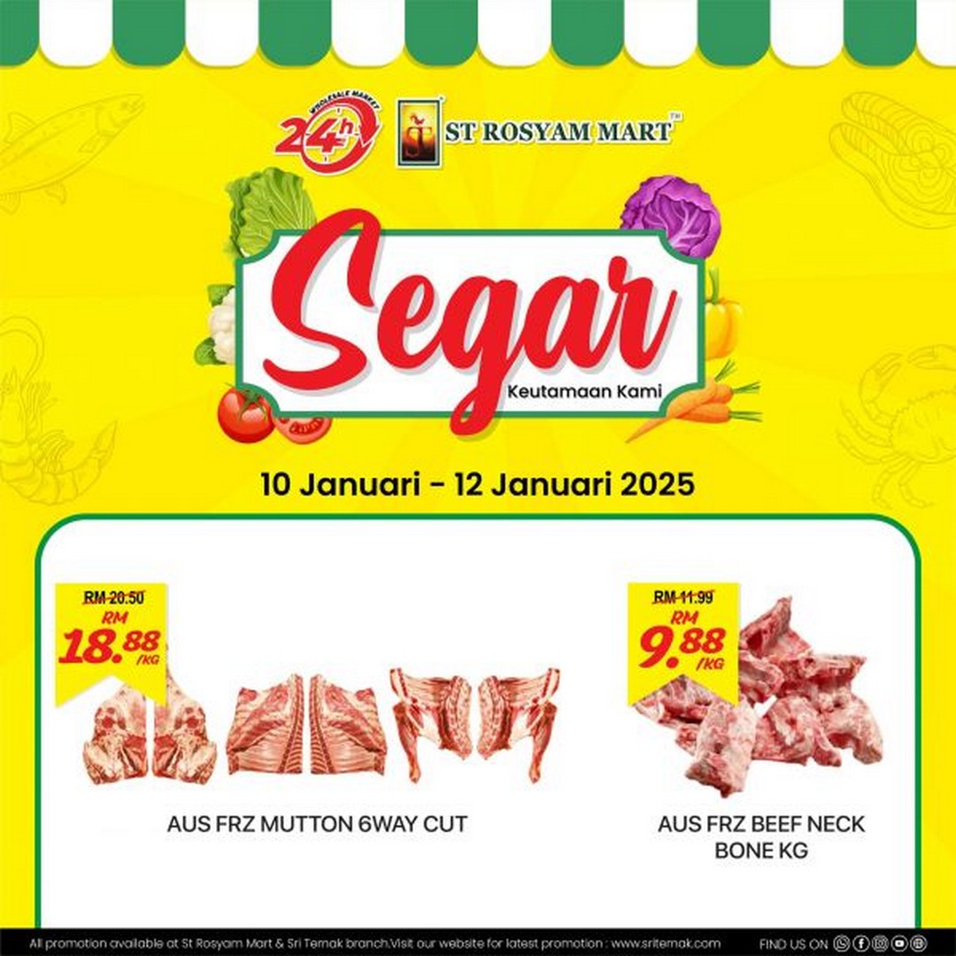 ST-Rosyam-Mart-Fresh-Items-Promotion-5 - Kuala Lumpur Perak Promotions & Freebies Selangor Supermarket & Hypermarket