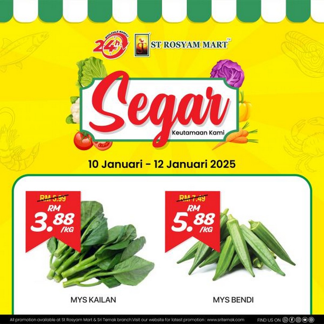 ST-Rosyam-Mart-Fresh-Items-Promotion-8 - Kuala Lumpur Perak Promotions & Freebies Selangor Supermarket & Hypermarket