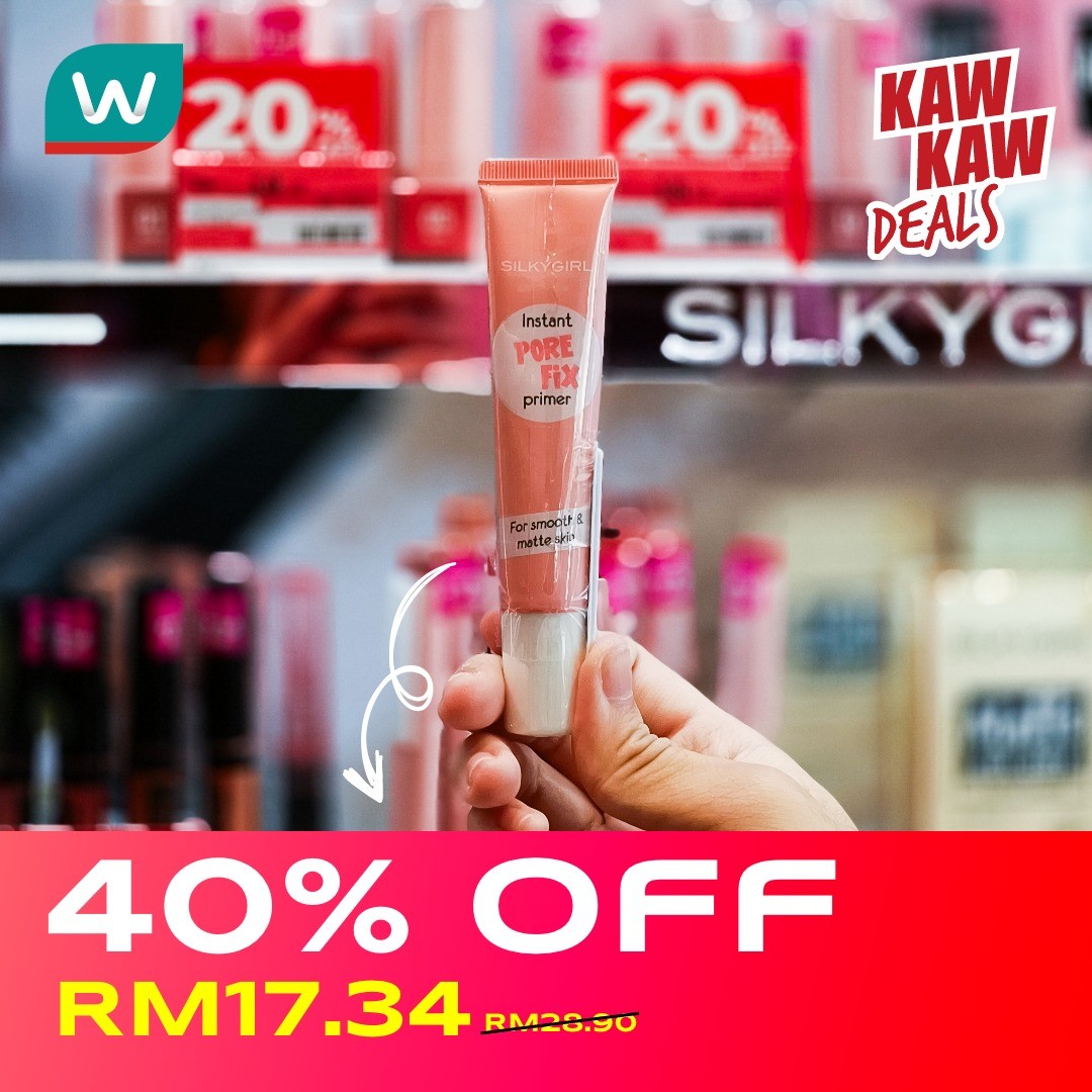 Watsons-Malaysia-Cosmetics-40-Off-Promotion-10 - Beauty & Health Cosmetics Johor Kedah Kelantan Kuala Lumpur Melaka Nationwide Negeri Sembilan Online Store Pahang Penang Perak Perlis Promotions & Freebies Putrajaya Sabah Sarawak Selangor Terengganu