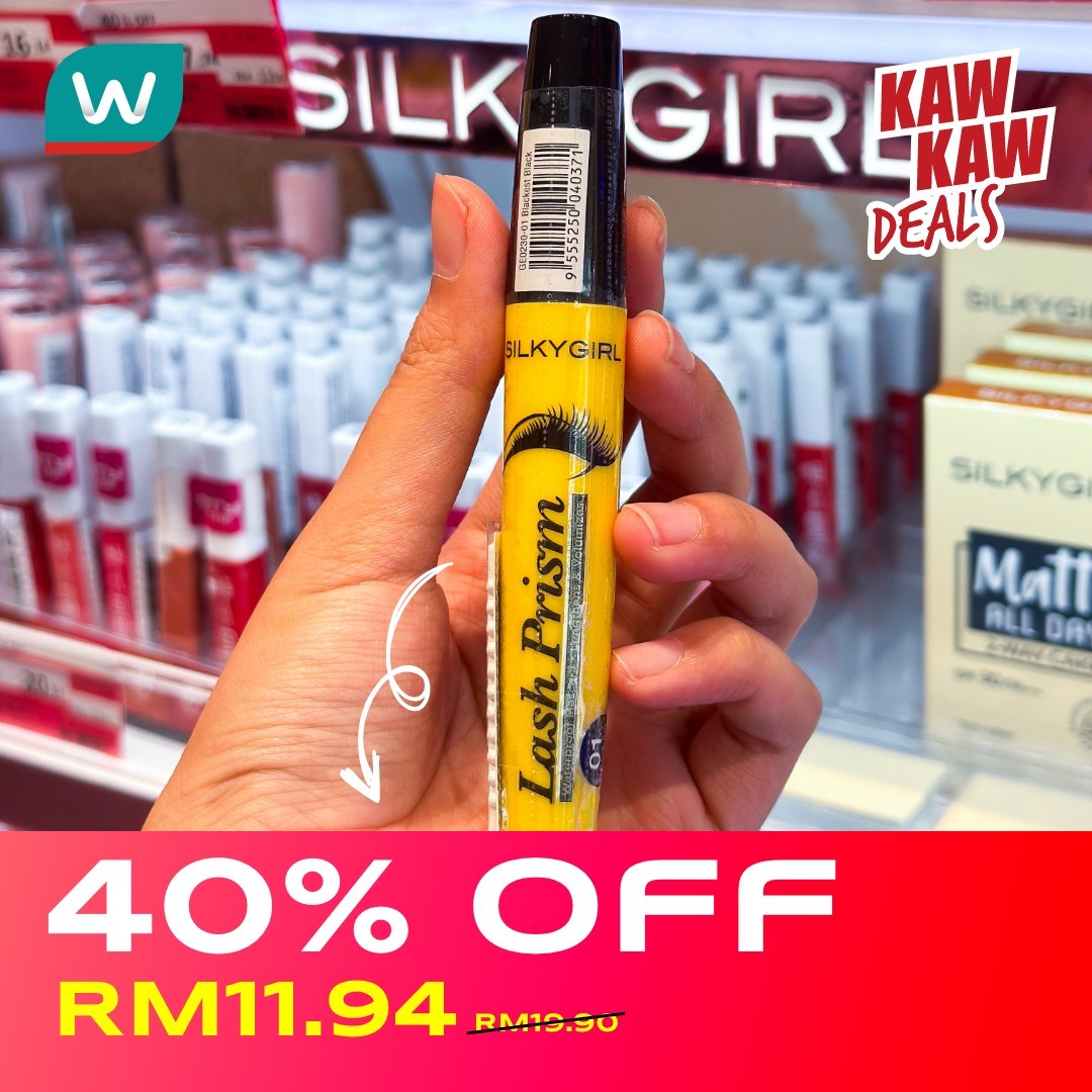 Watsons-Malaysia-Cosmetics-40-Off-Promotion-11 - Beauty & Health Cosmetics Johor Kedah Kelantan Kuala Lumpur Melaka Nationwide Negeri Sembilan Online Store Pahang Penang Perak Perlis Promotions & Freebies Putrajaya Sabah Sarawak Selangor Terengganu