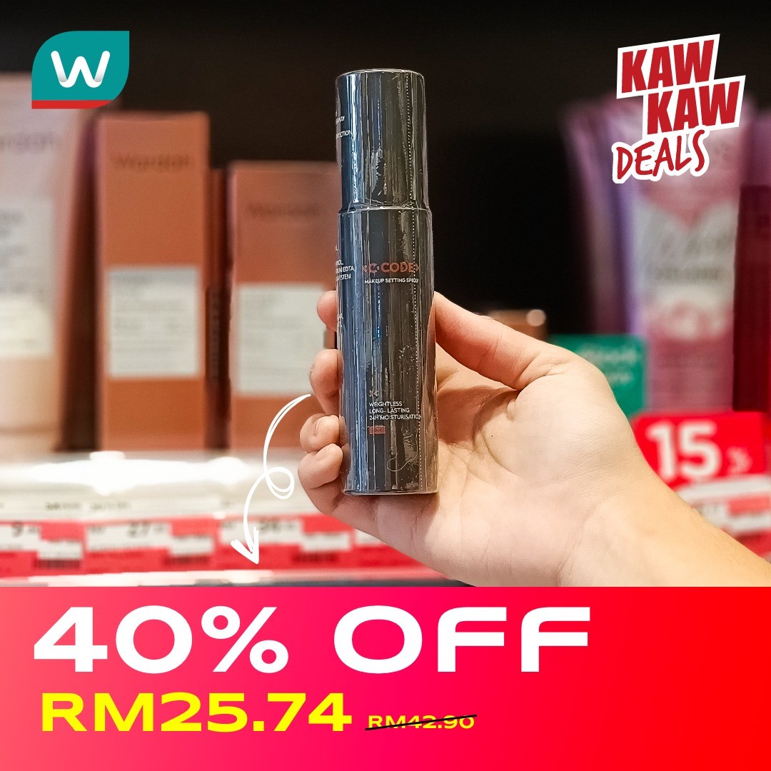 Watsons-Malaysia-Cosmetics-40-Off-Promotion-14 - Beauty & Health Cosmetics Johor Kedah Kelantan Kuala Lumpur Melaka Nationwide Negeri Sembilan Online Store Pahang Penang Perak Perlis Promotions & Freebies Putrajaya Sabah Sarawak Selangor Terengganu