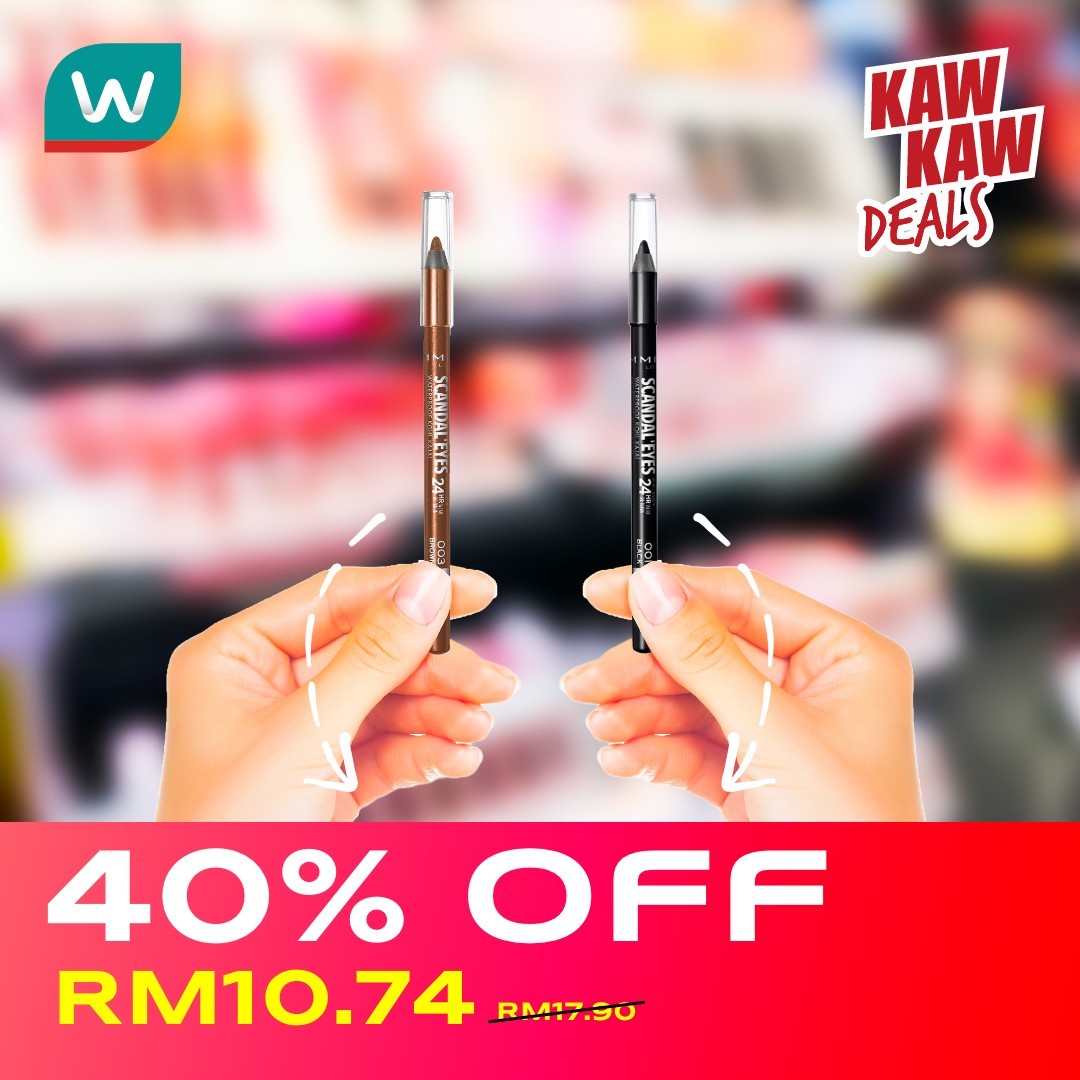 Watsons-Malaysia-Cosmetics-40-Off-Promotion-5 - Beauty & Health Cosmetics Johor Kedah Kelantan Kuala Lumpur Melaka Nationwide Negeri Sembilan Online Store Pahang Penang Perak Perlis Promotions & Freebies Putrajaya Sabah Sarawak Selangor Terengganu
