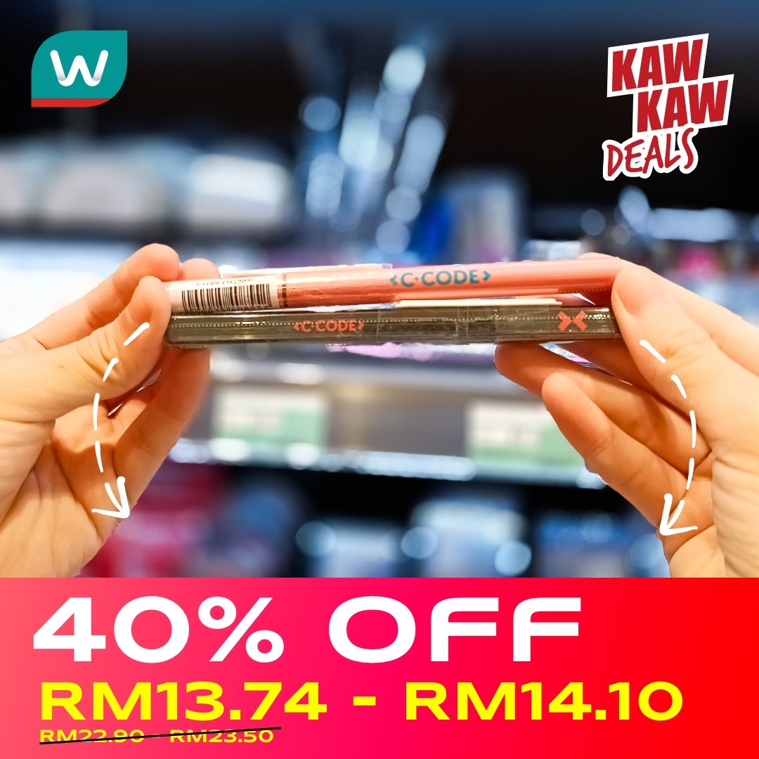 Watsons-Malaysia-Cosmetics-40-Off-Promotion-6 - Beauty & Health Cosmetics Johor Kedah Kelantan Kuala Lumpur Melaka Nationwide Negeri Sembilan Online Store Pahang Penang Perak Perlis Promotions & Freebies Putrajaya Sabah Sarawak Selangor Terengganu